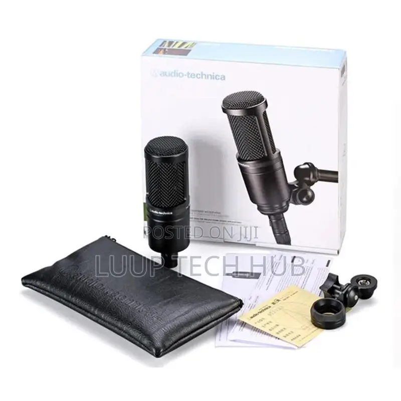 Audio Technica At2020 Studio Condenser Microphone