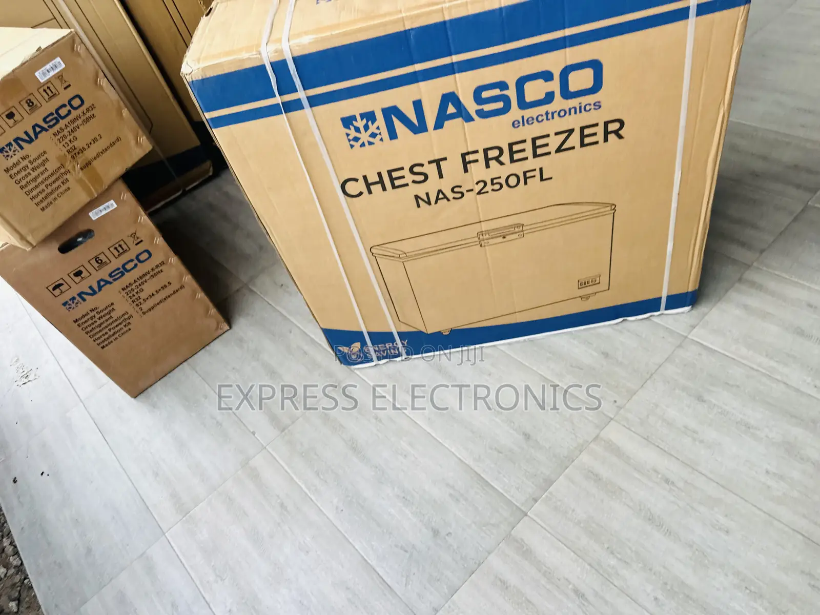Eco Mode Function Chest Freezer Single Door Nas-250fl