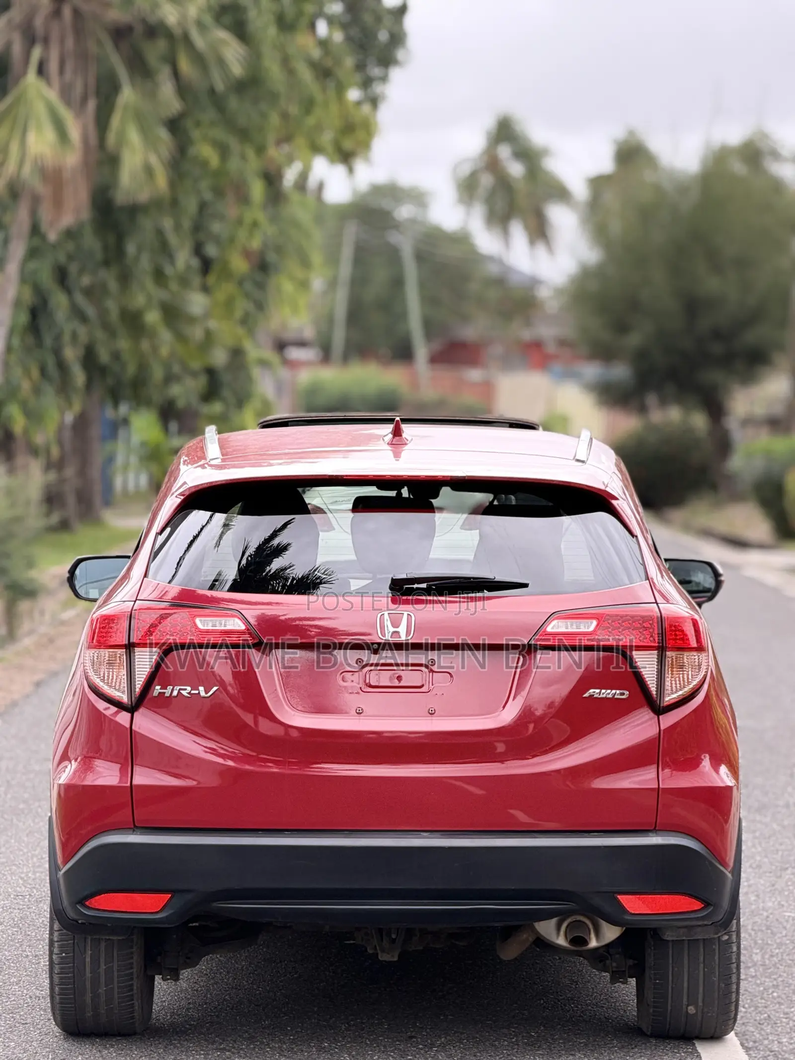 Honda HR-V 4dr SUV (1.5L 4cyl CVT) 2016 Red