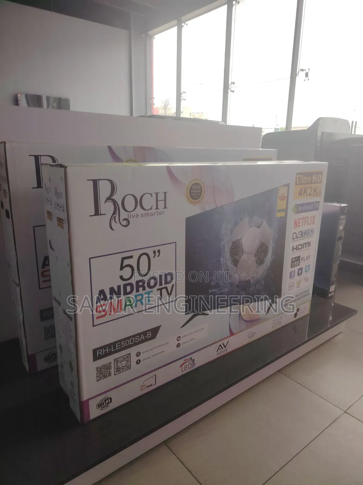 Roch 50" Smart Led Tv: Immersive Full Hd Home Cinema (Rh-Le50dsa-B)