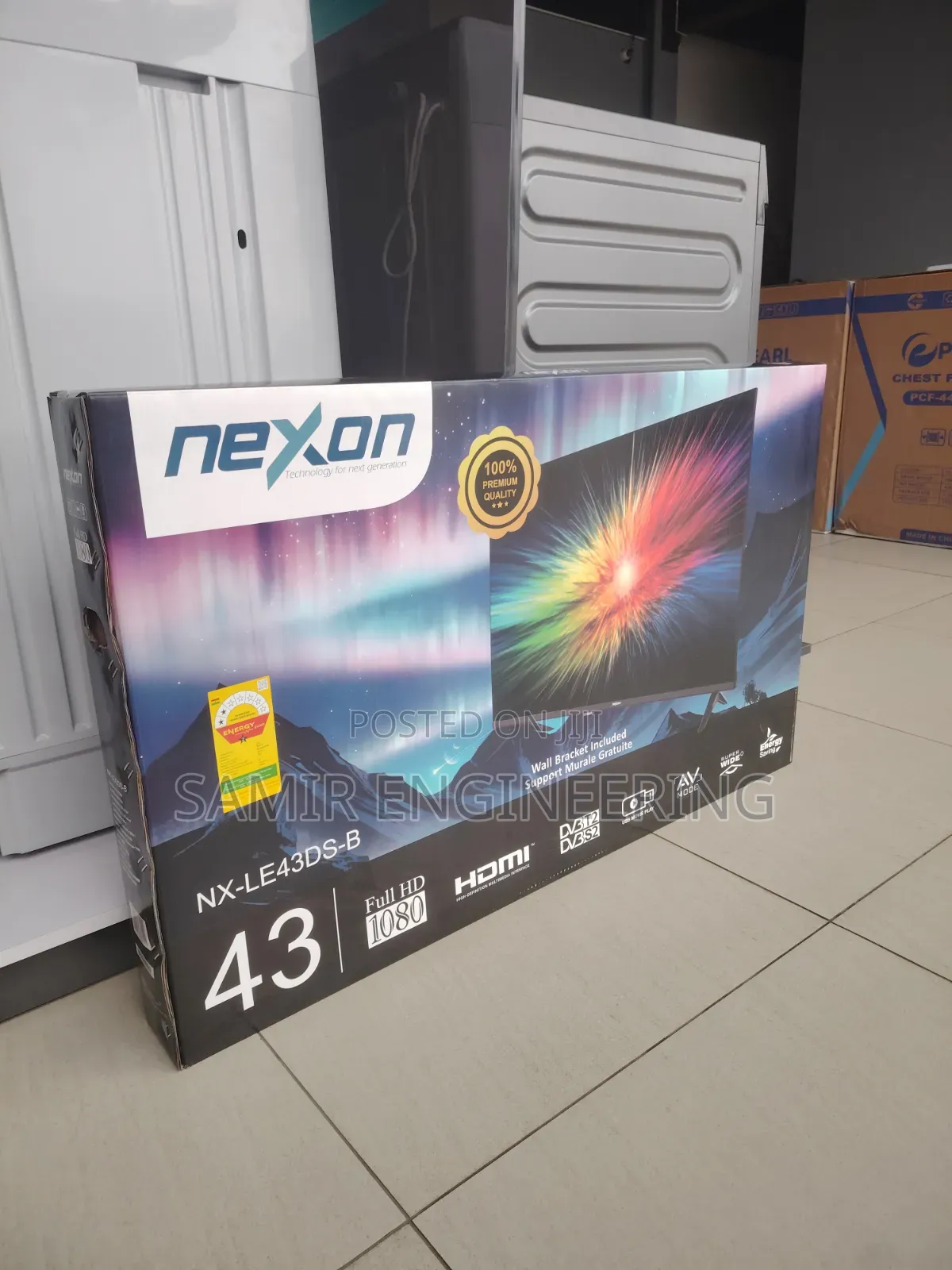 Nexon 43" Full Hd Digital Satellite Led Tv (Nx-Le43ds-B)