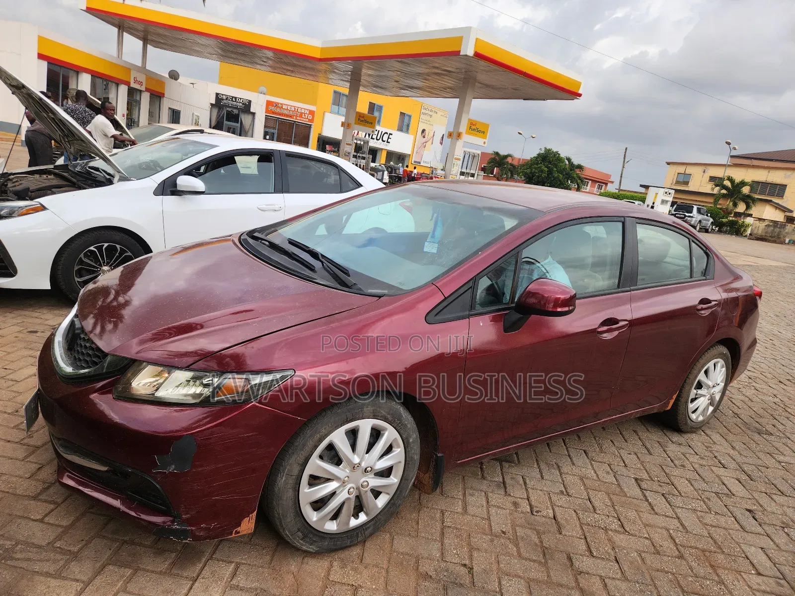 Honda Civic 2015 Burgundy