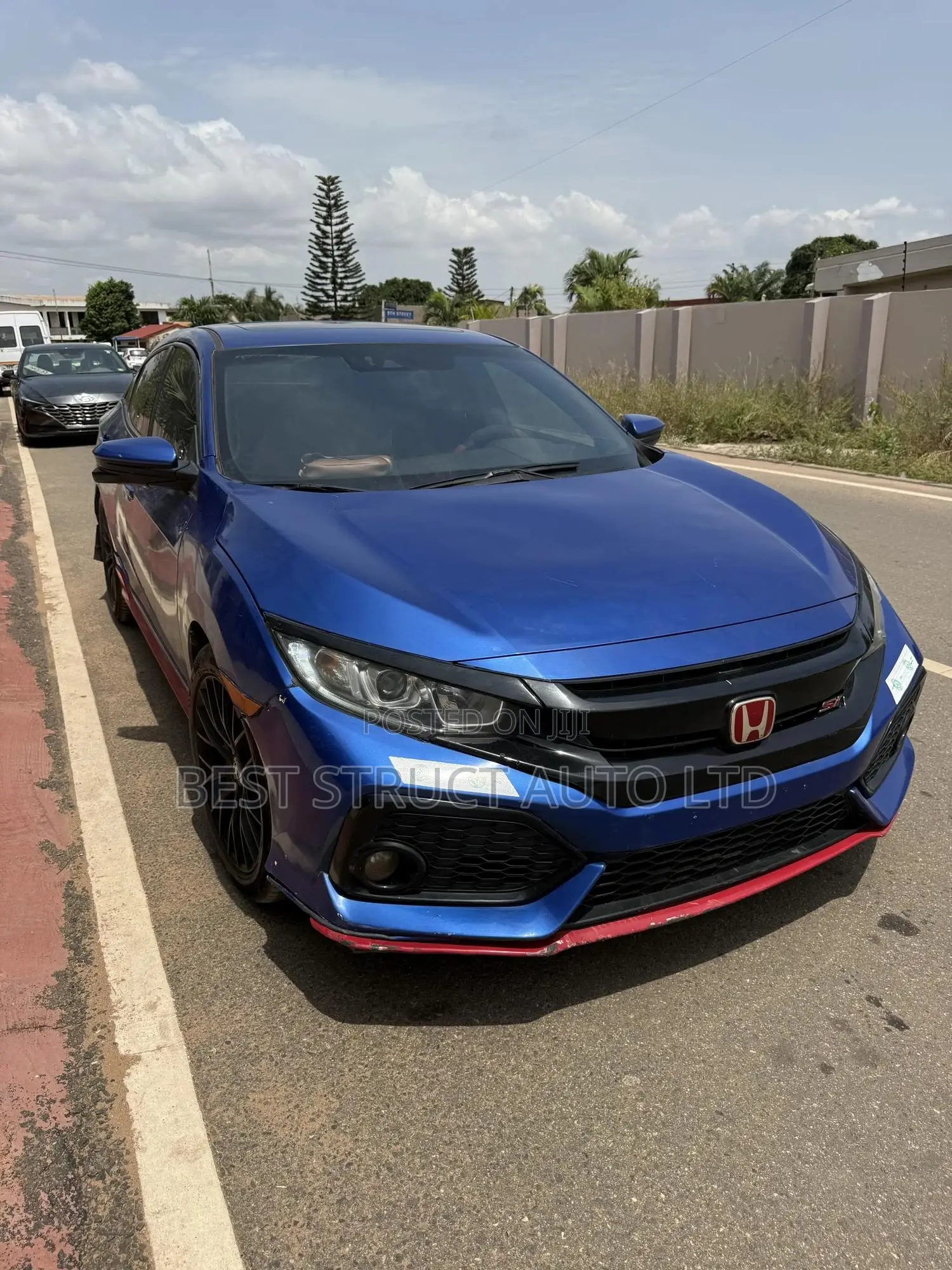 Honda Civic Sport 4dr Hatchback (1.5L 4cyl) 2017 Blue