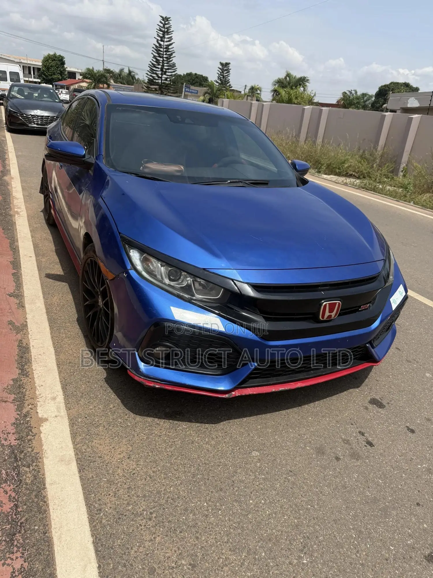 Honda Civic Sport 4dr Hatchback (1.5L 4cyl) 2017 Blue