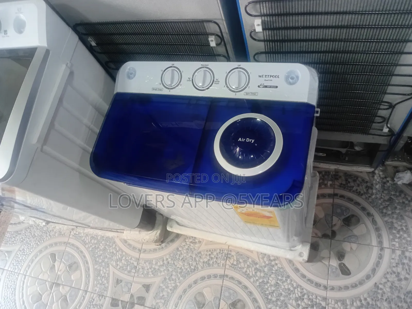 Westpool 59l Semi-Automatic Washer – Energy Saving Easy to Use