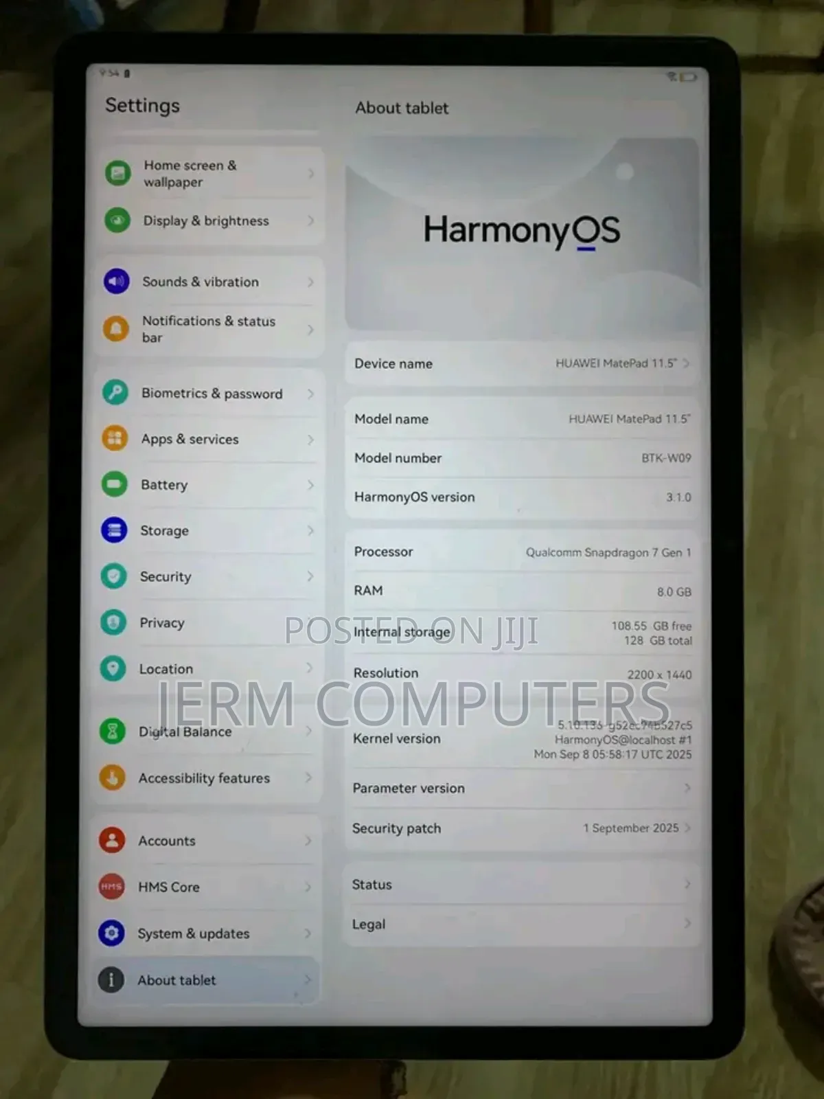 Huawei MatePad 11.5 128 GB Gray