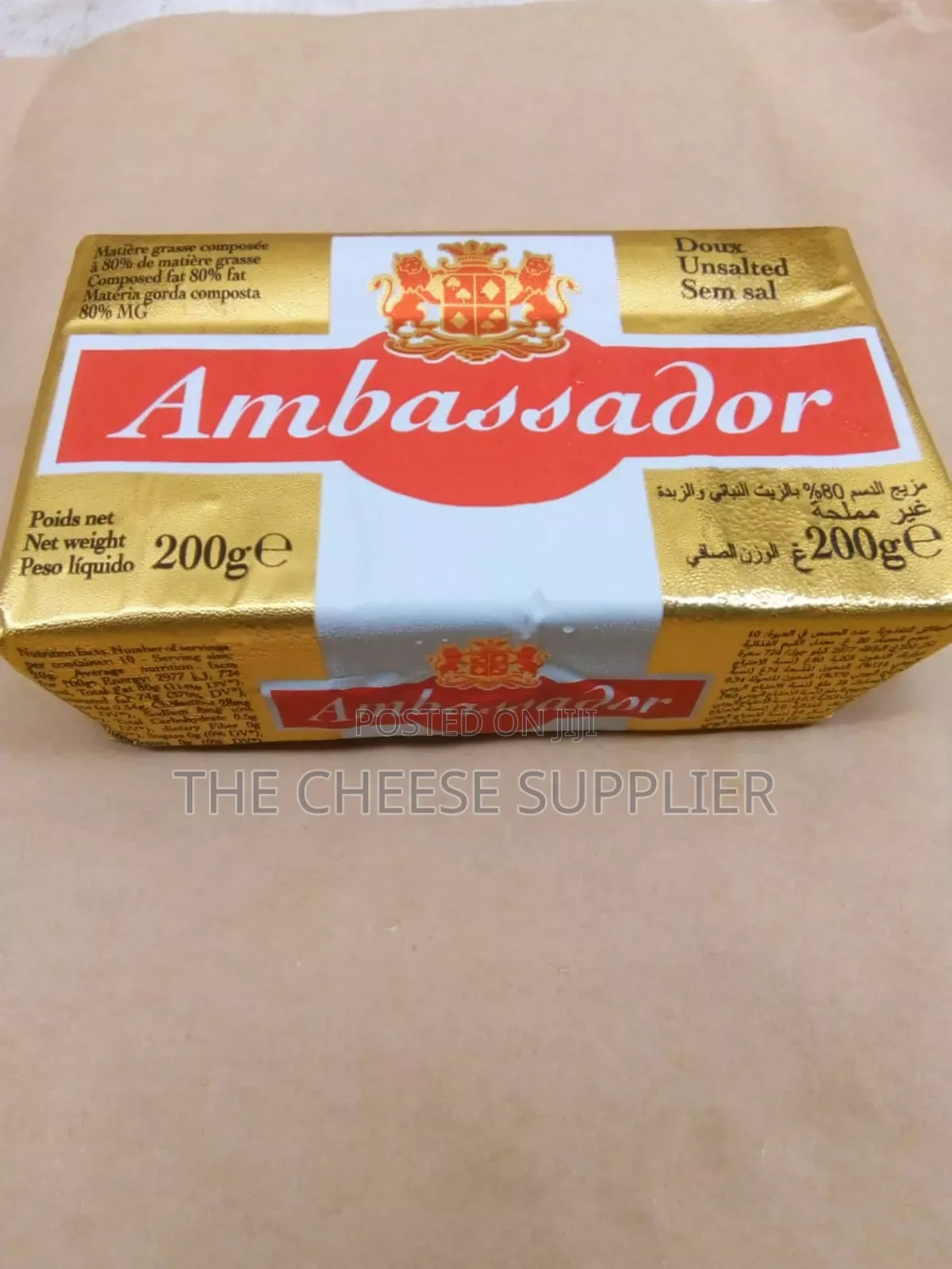 Ambassador Butter (Salted and Unsalted)