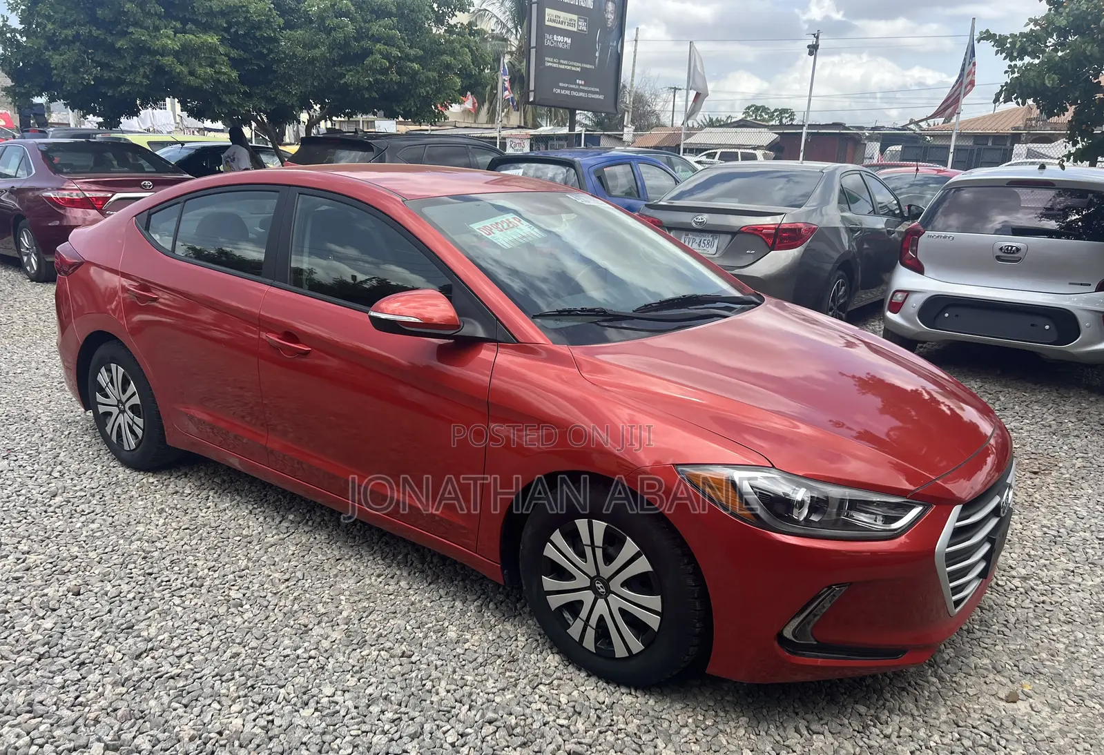 Hyundai Elantra 2017 Burgundy