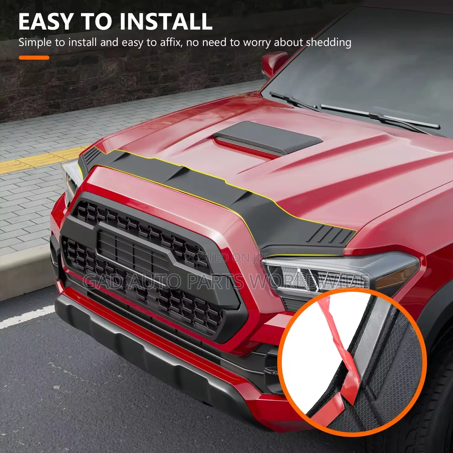 Toyota Tacoma Hood Protector 2016-2023