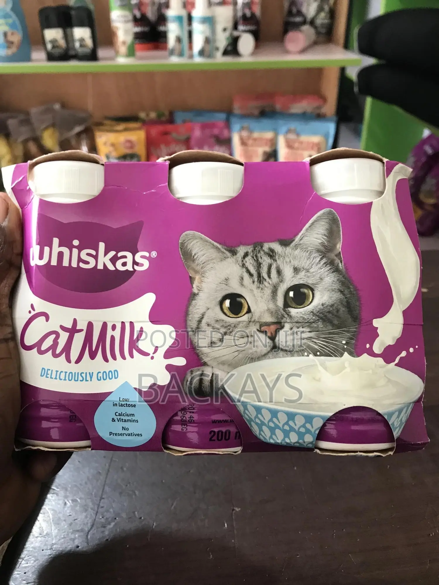 Whiskas Specifically Formulated Cat Milk and Wet Food Combo