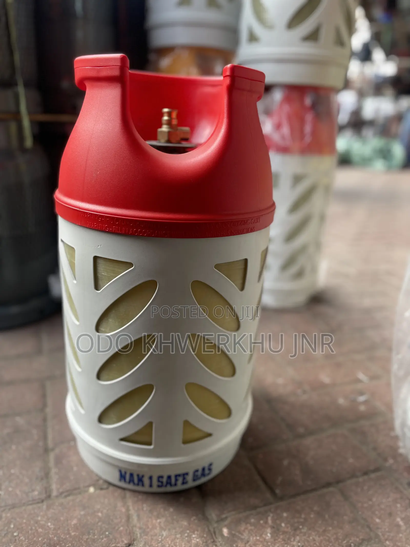 12kg Fiberglass Cylinder +Srg Gas Regulator [24.5litre]