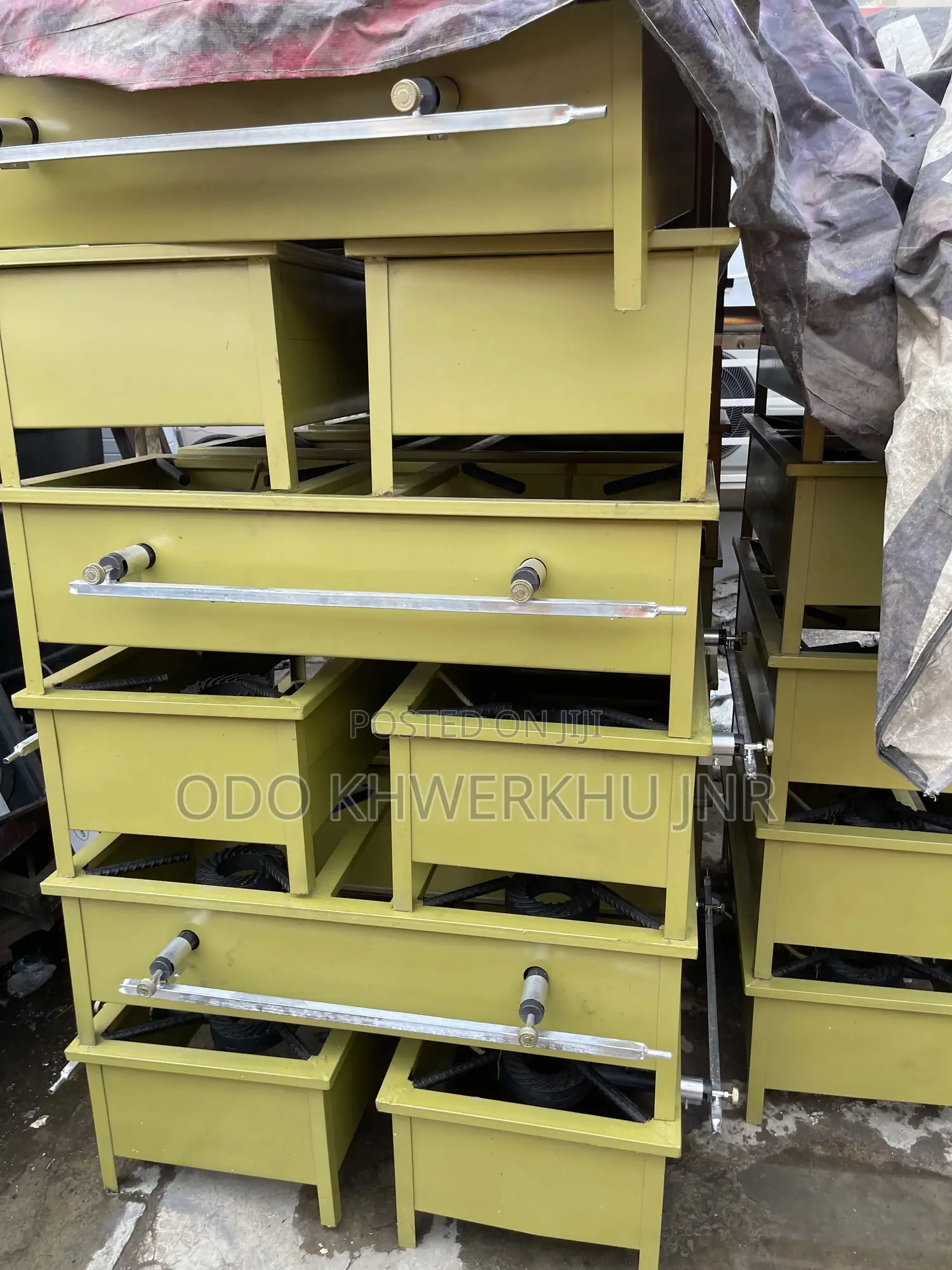 2 Burners Commercial Stove