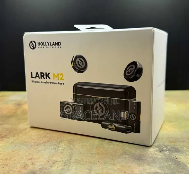 This Is Hollyland Lark M2 Wireless Lavaliere Microphone