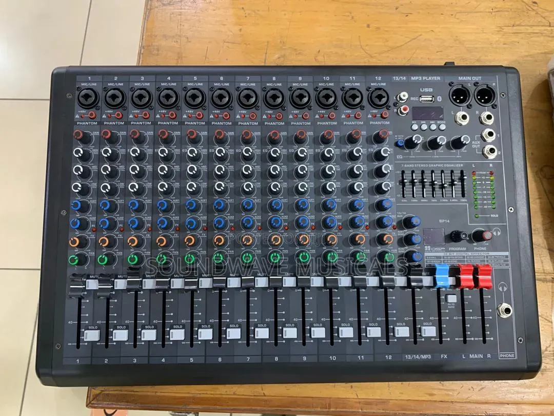 Bp-14 Raw Mixer 14 Channel