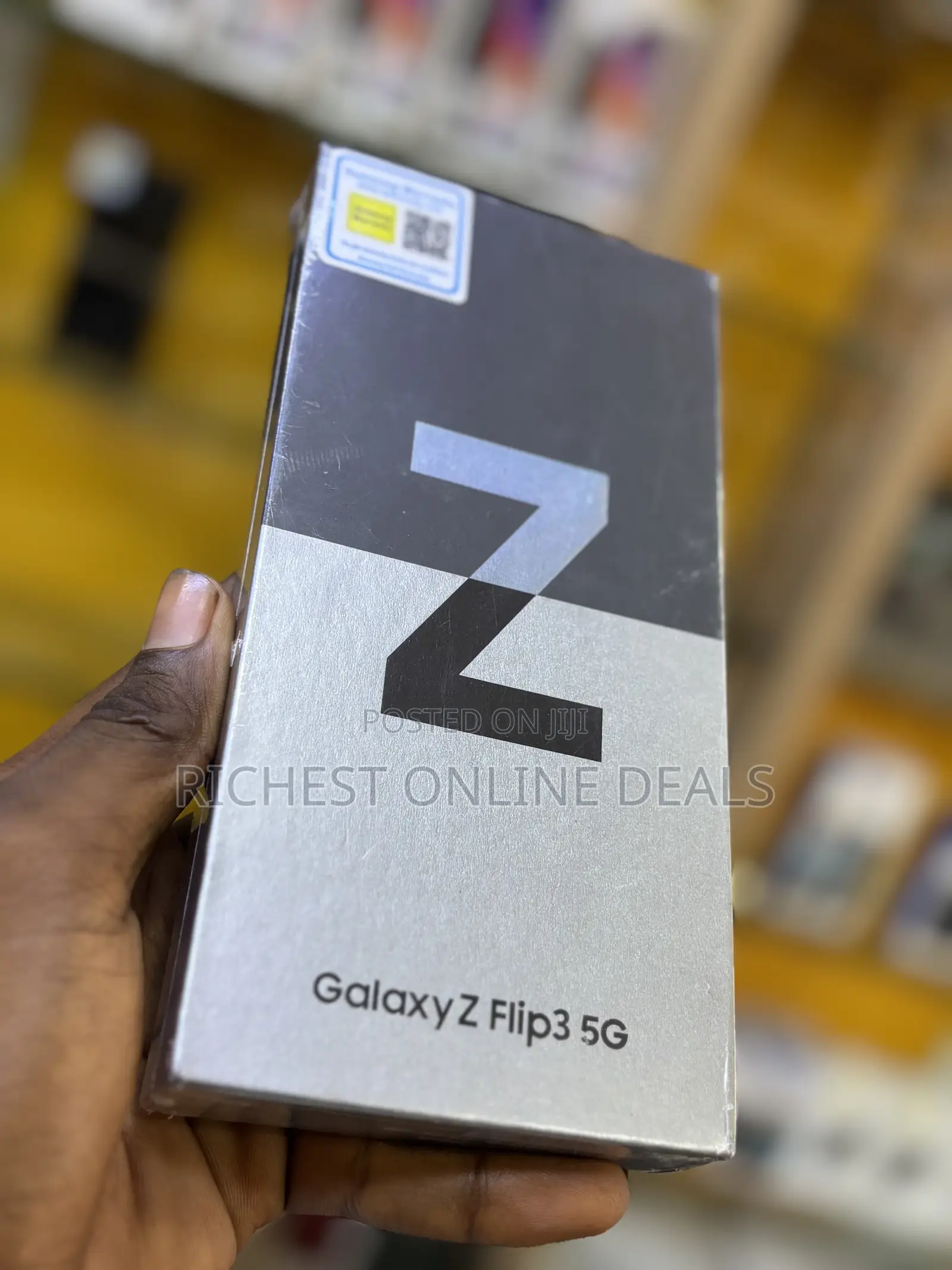 New Samsung Galaxy Z Flip 3 256 GB Yellow
