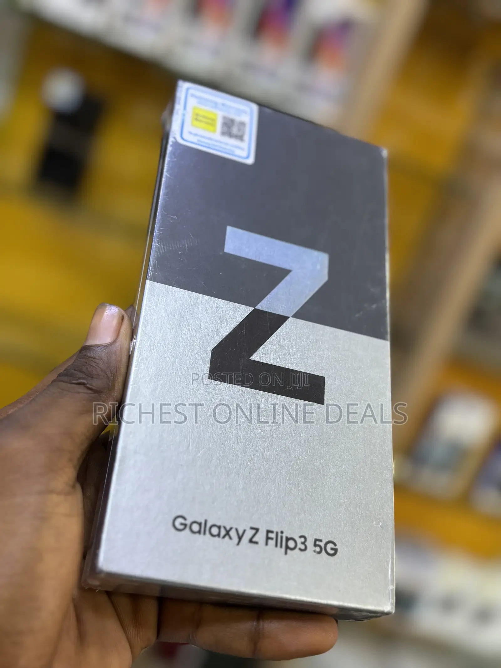New Samsung Galaxy Z Flip 3 256 GB Yellow