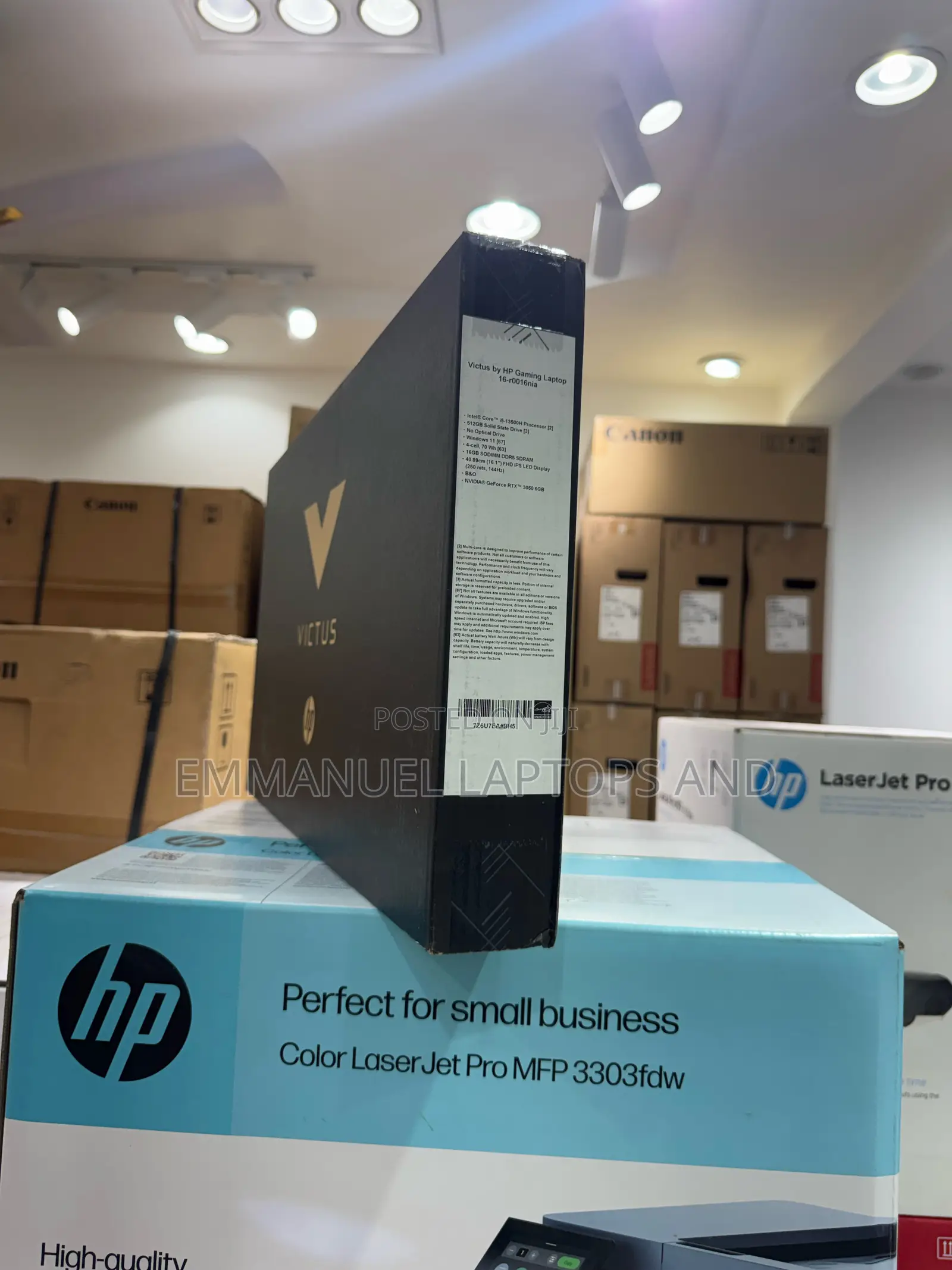 New Laptop HP Victus 16 16GB Intel Core i5 SSD 512GB