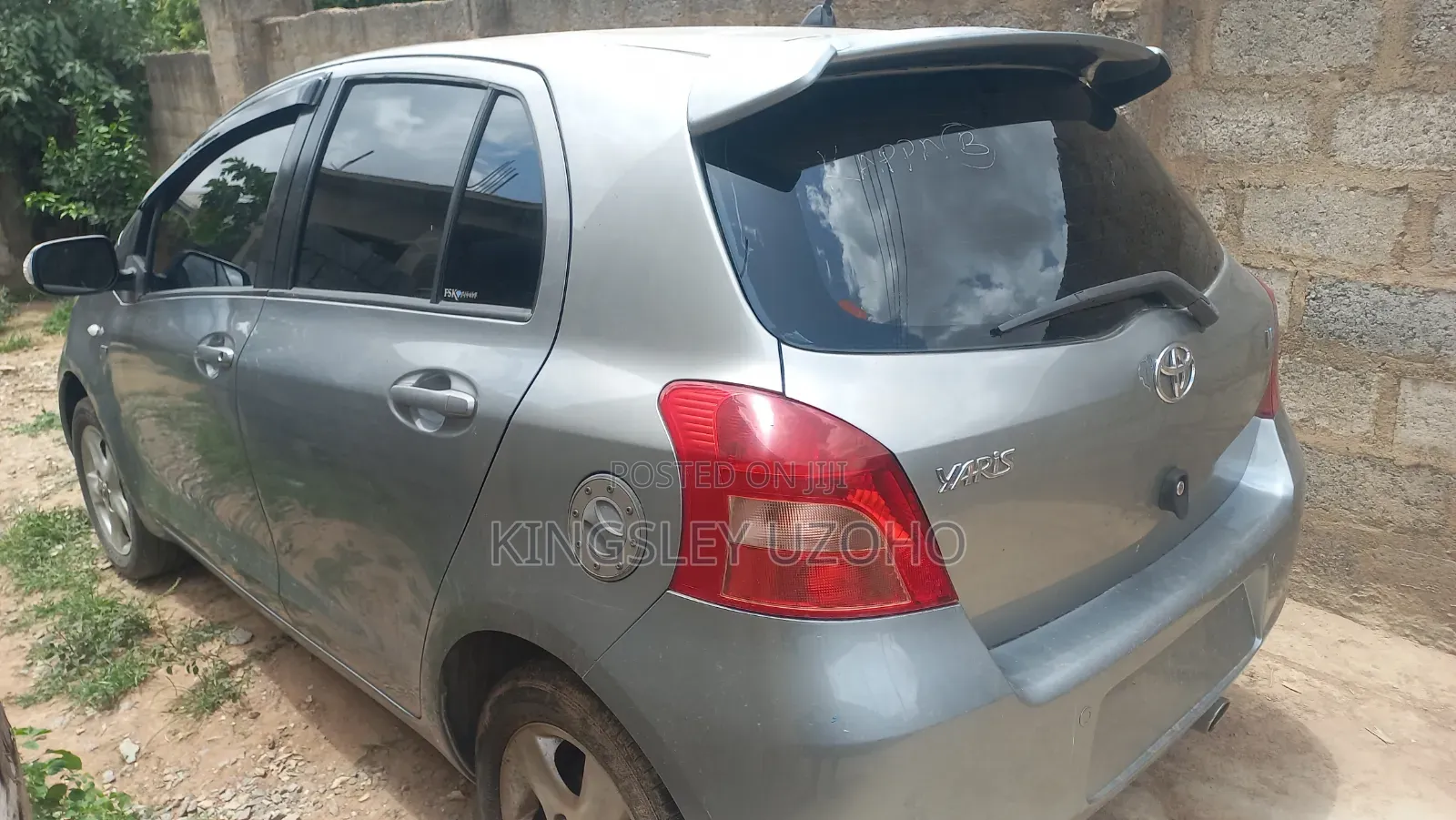 Toyota Yaris 2008 Gray