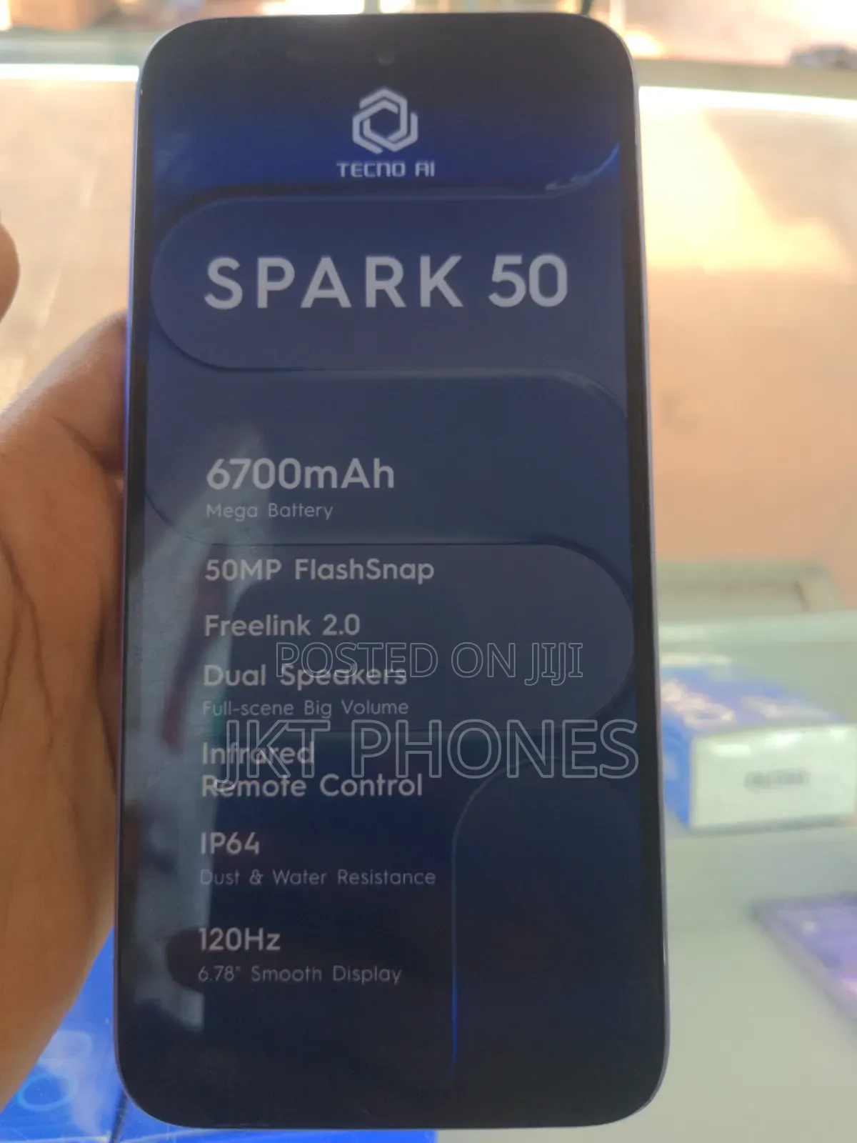 New Tecno Spark 50 128 GB Purple