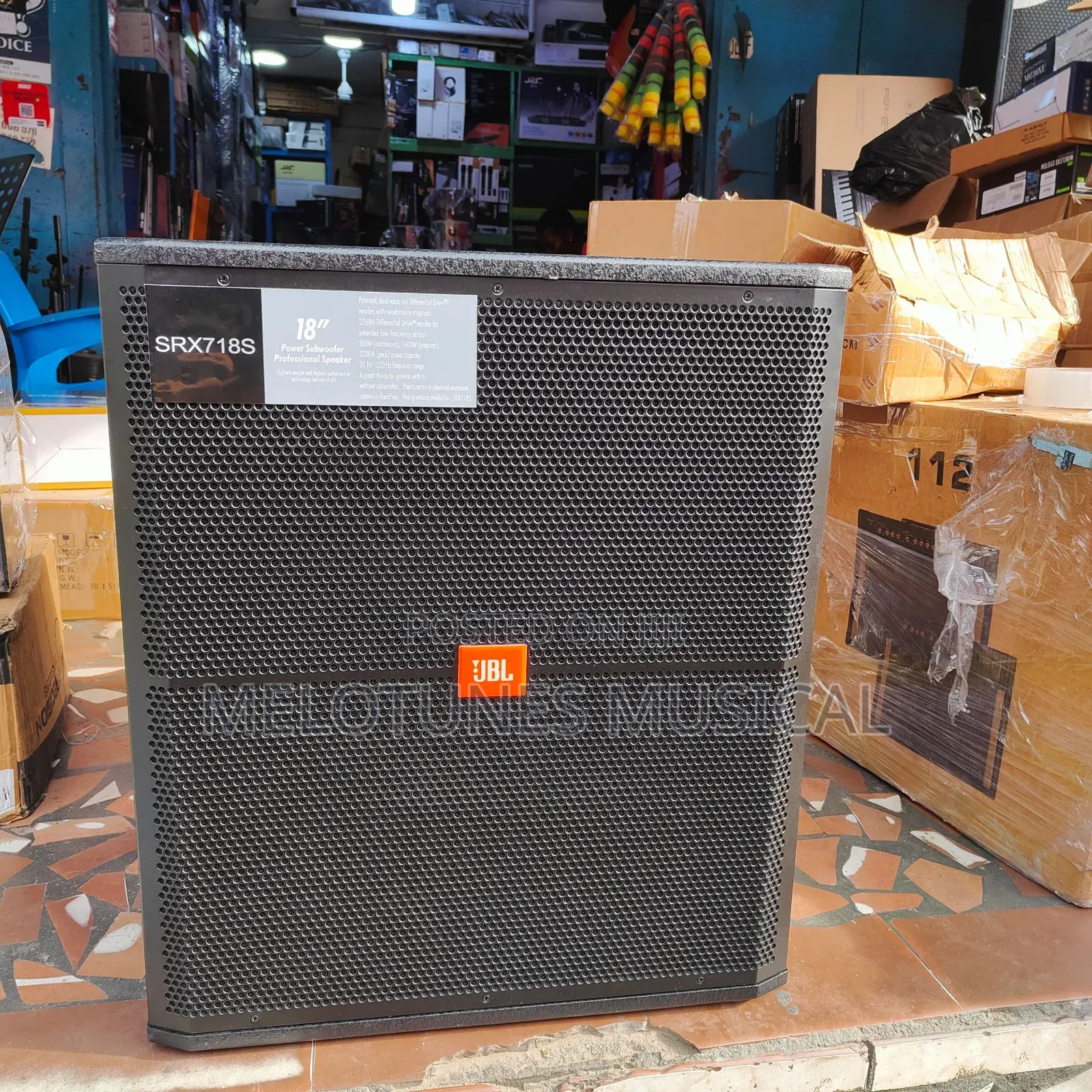 JBL Single Bass Speakers (1pair)