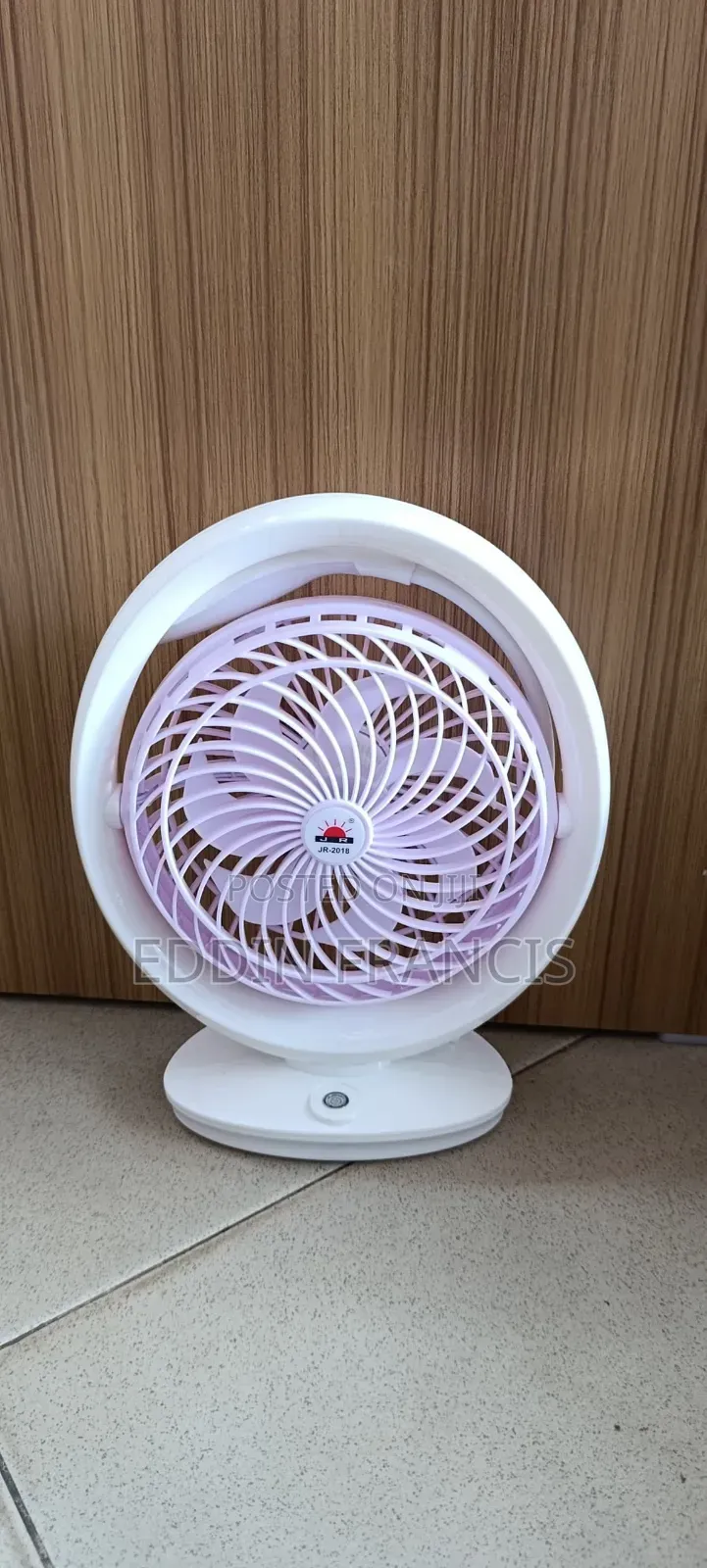 Rechargeable Desk Top Fan