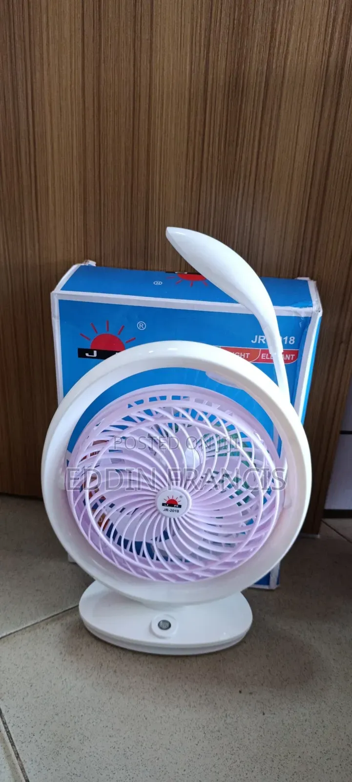 Rechargeable Desk Top Fan