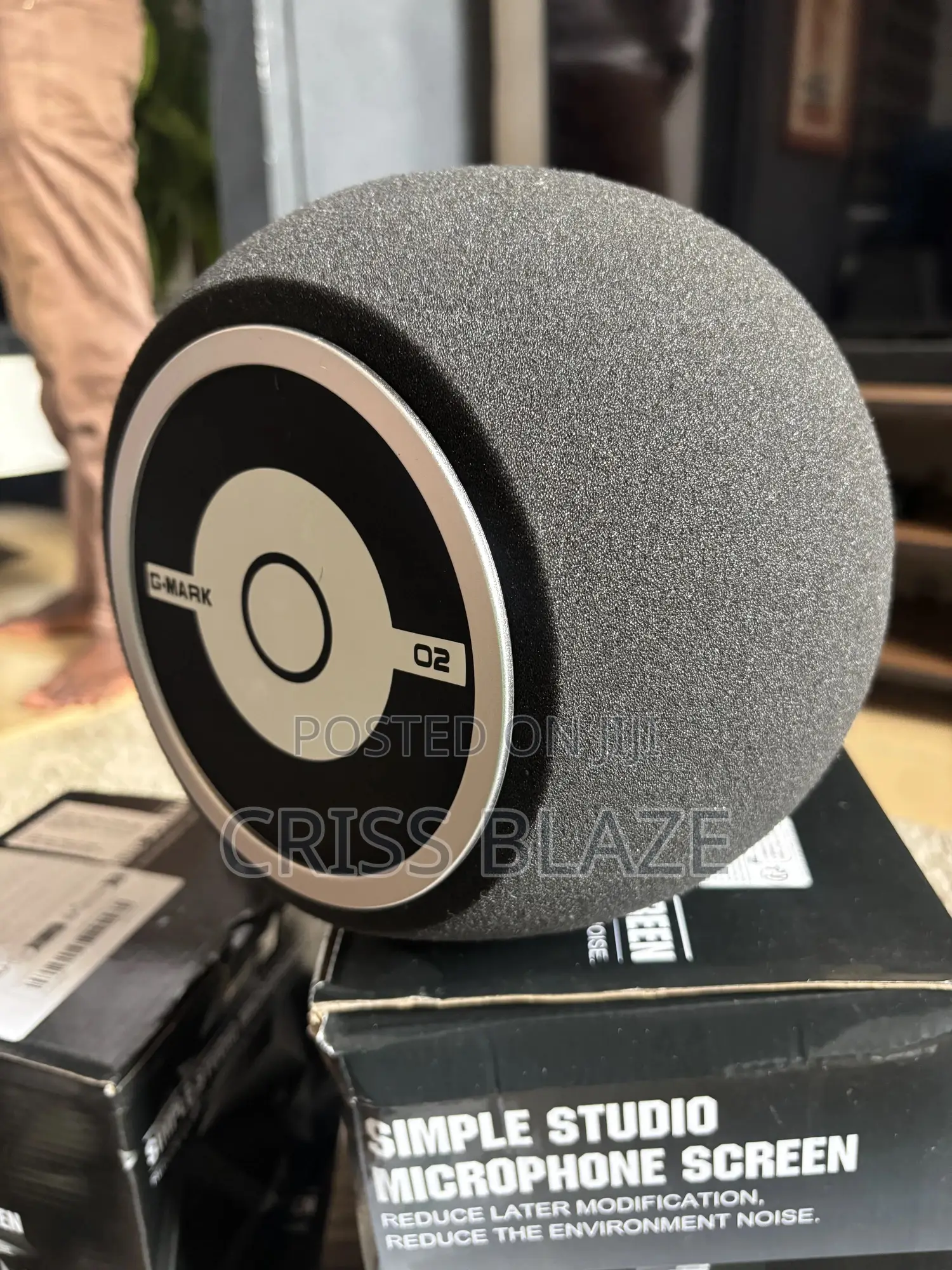 G-mark 02 Microphone Filter Shield