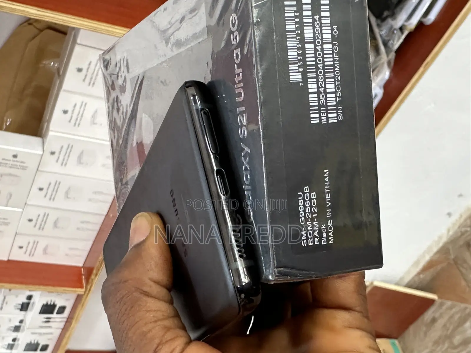 New Samsung Galaxy S21 Ultra 5G 256 GB Black