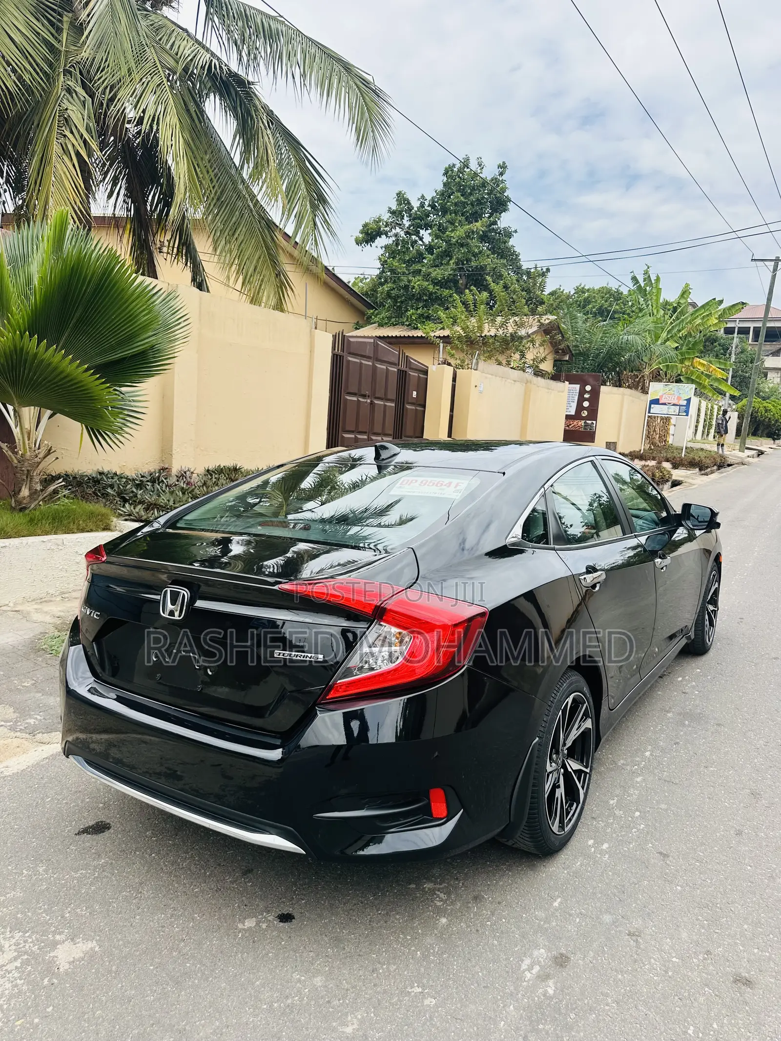 Honda Civic Touring Sedan 2020 Black