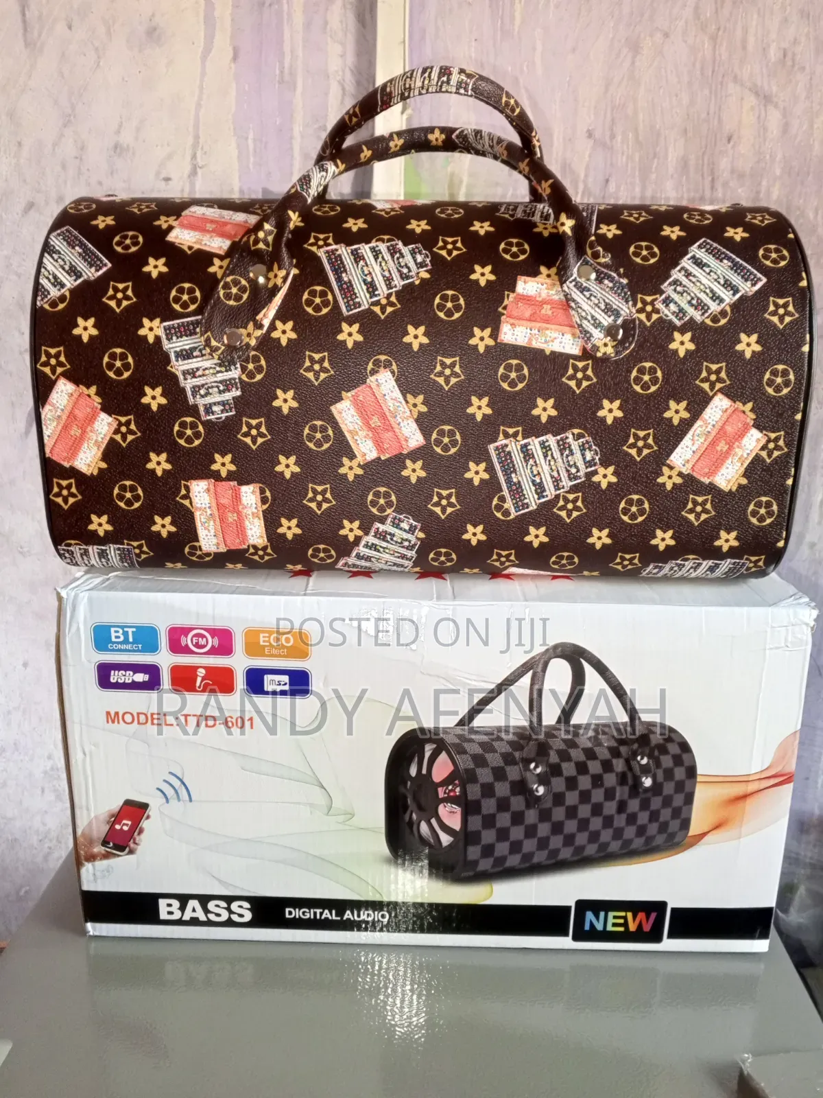 L.V Handbag Bluetooth Speaker