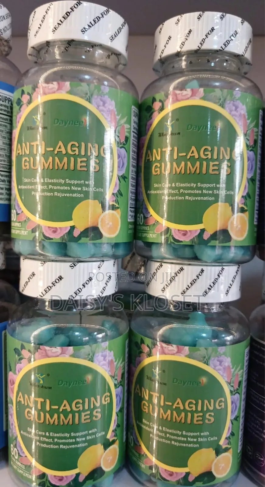 Anti Aging, Skin Whitening Gummies.