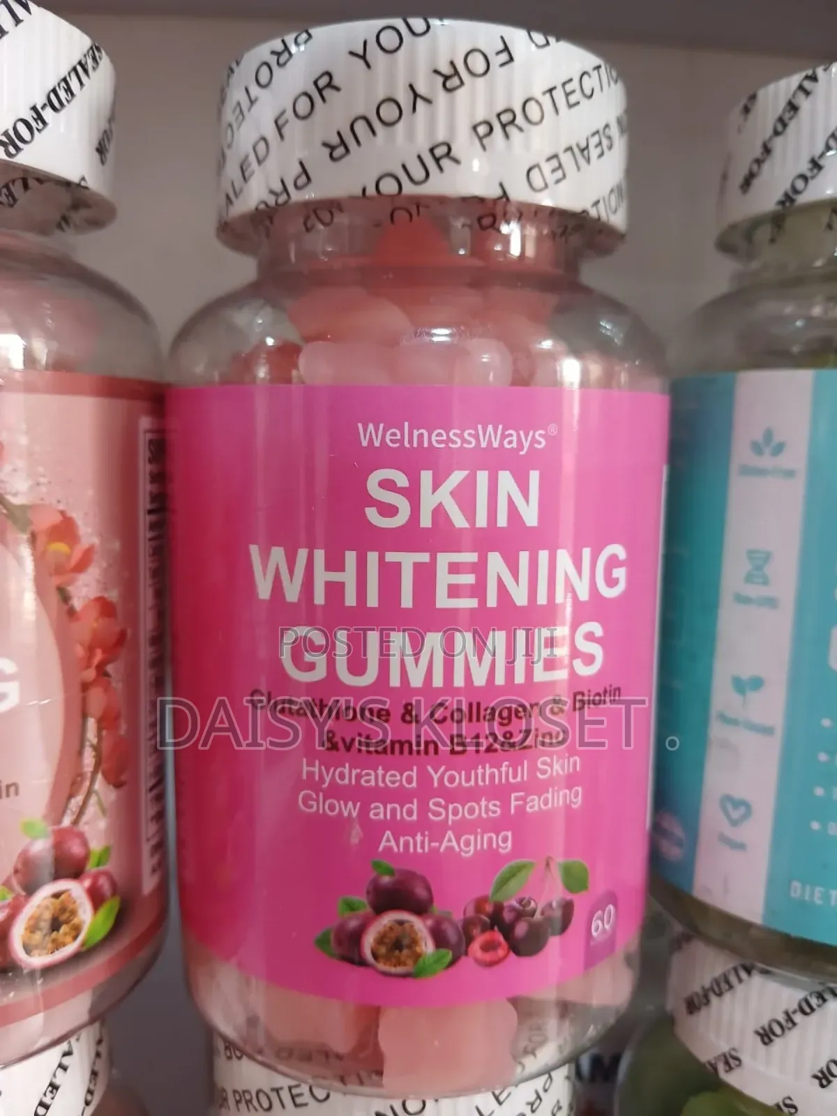 Anti Aging, Skin Whitening Gummies.
