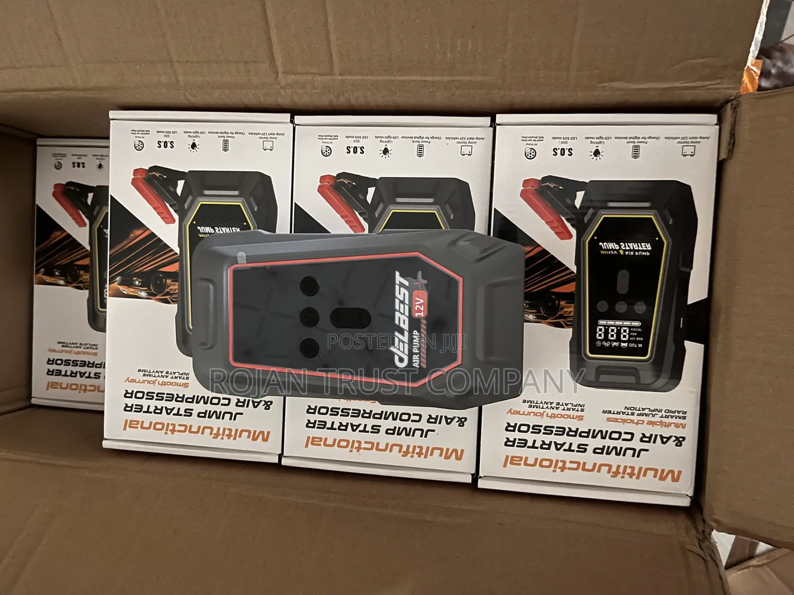Emergency Car Jump Starter and Tire Pump