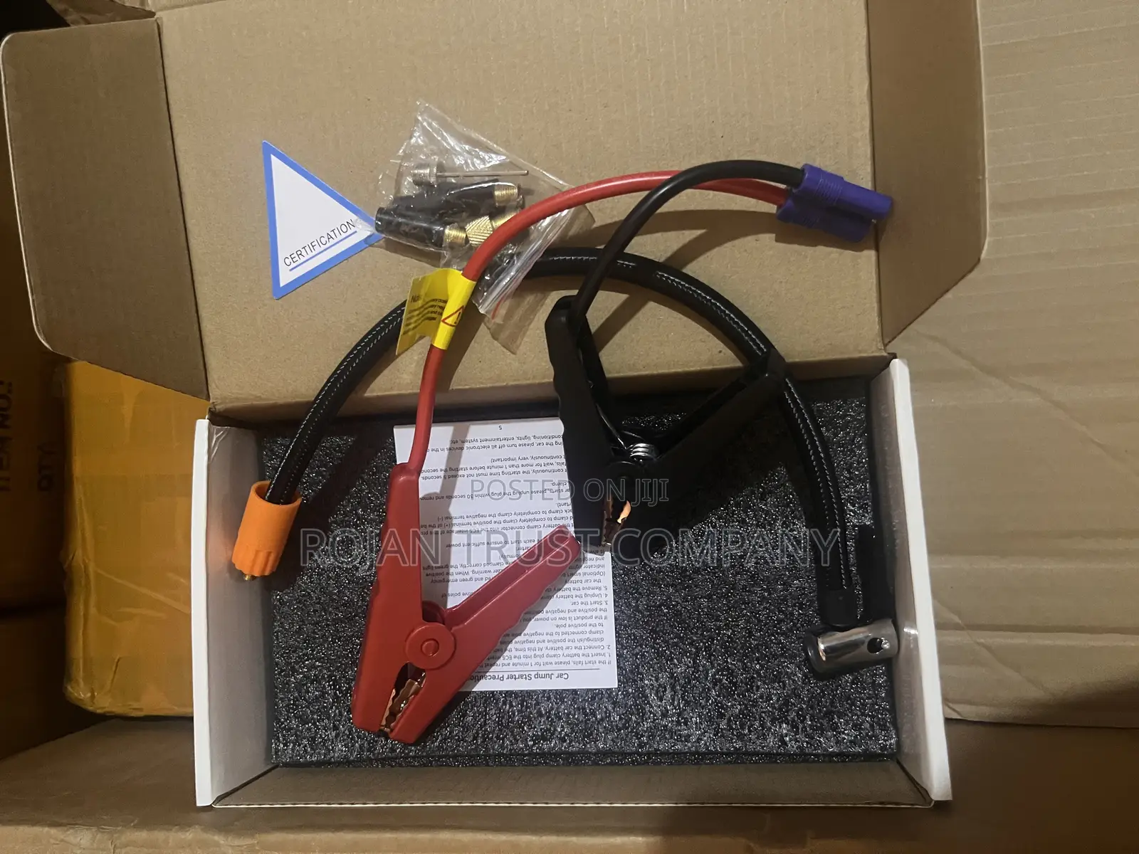 Emergency Car Jump Starter and Tire Pump
