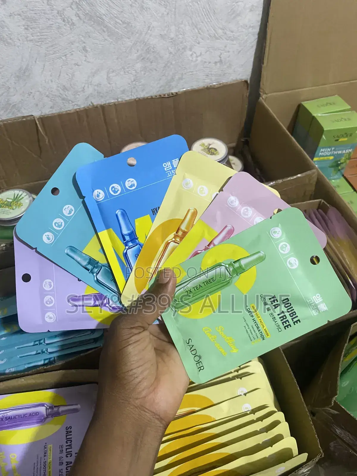 Sadoer Face Sheets Masks