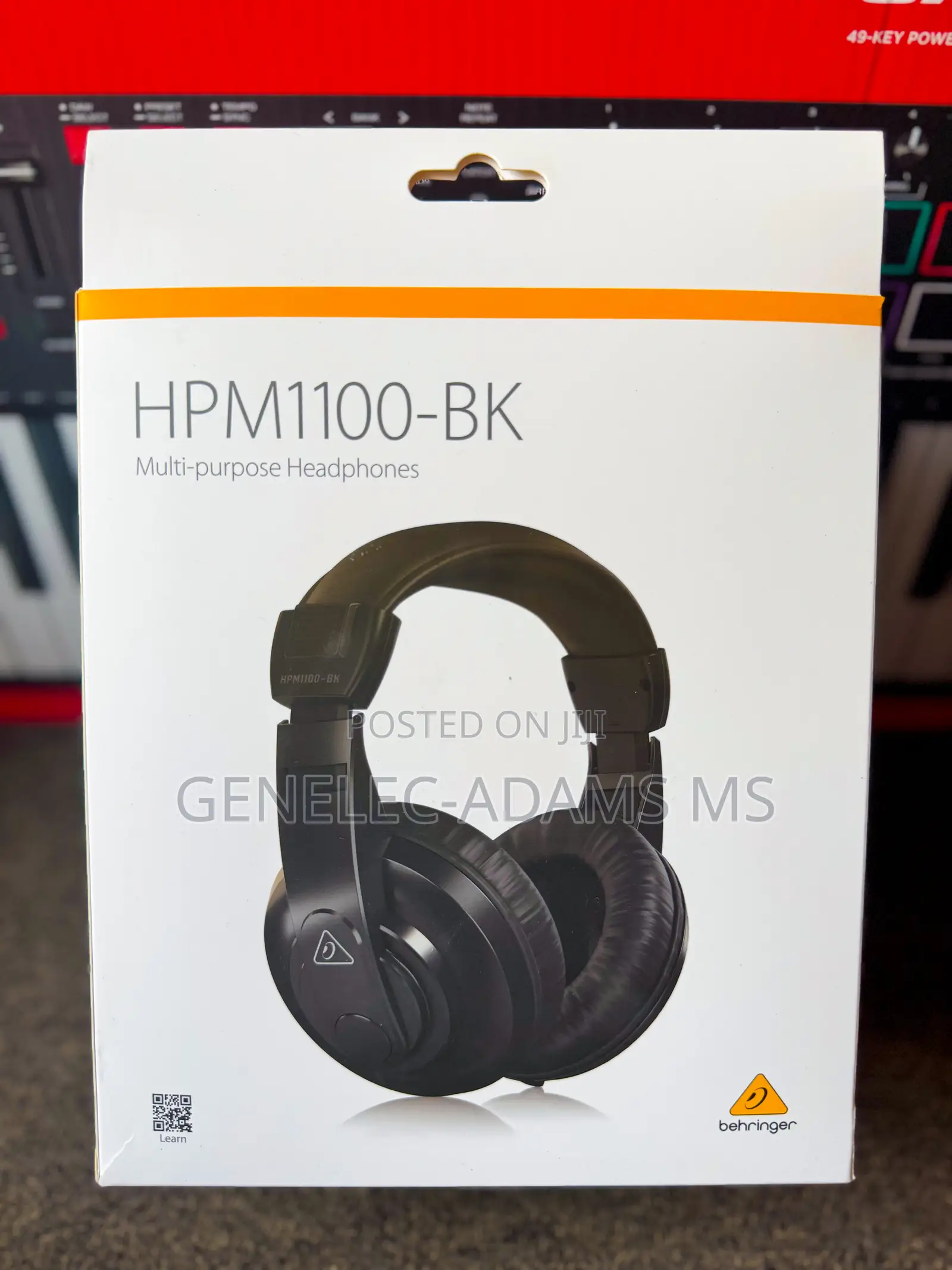 Original Behringer Hpm1100 Studio/Dj Headphone