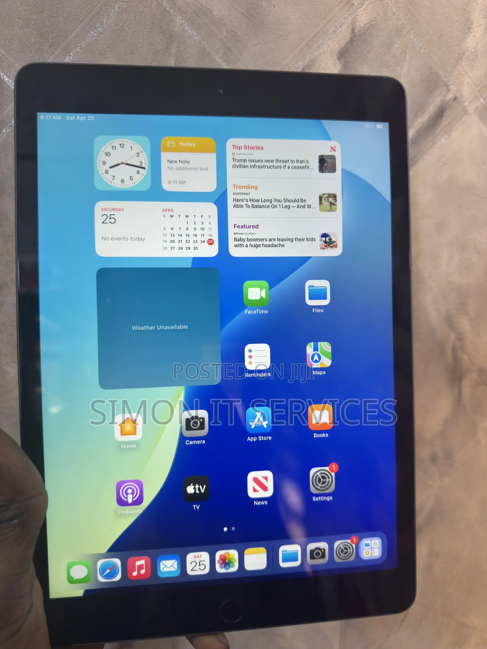 Apple iPad 10.2 (2019) 128 GB Silver