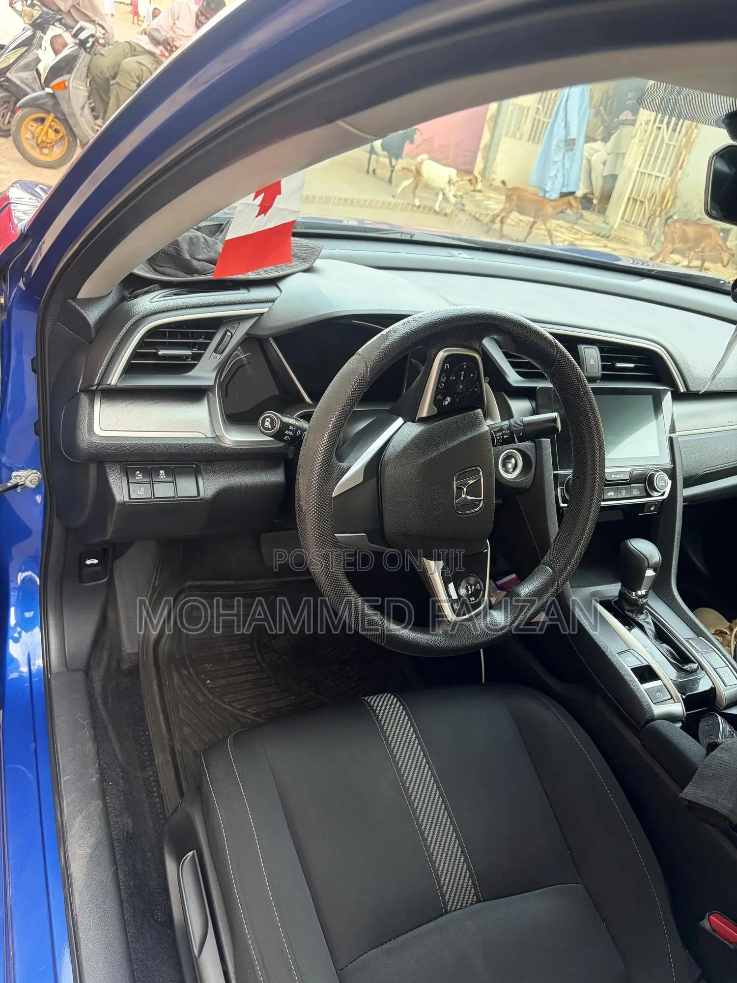 Honda Civic LX 4dr Sedan (2.0L 4cyl) 2017 Blue