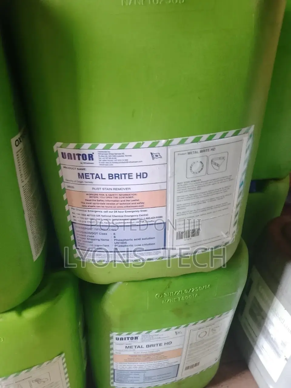 Metal Brite Hd/ Rust Remover