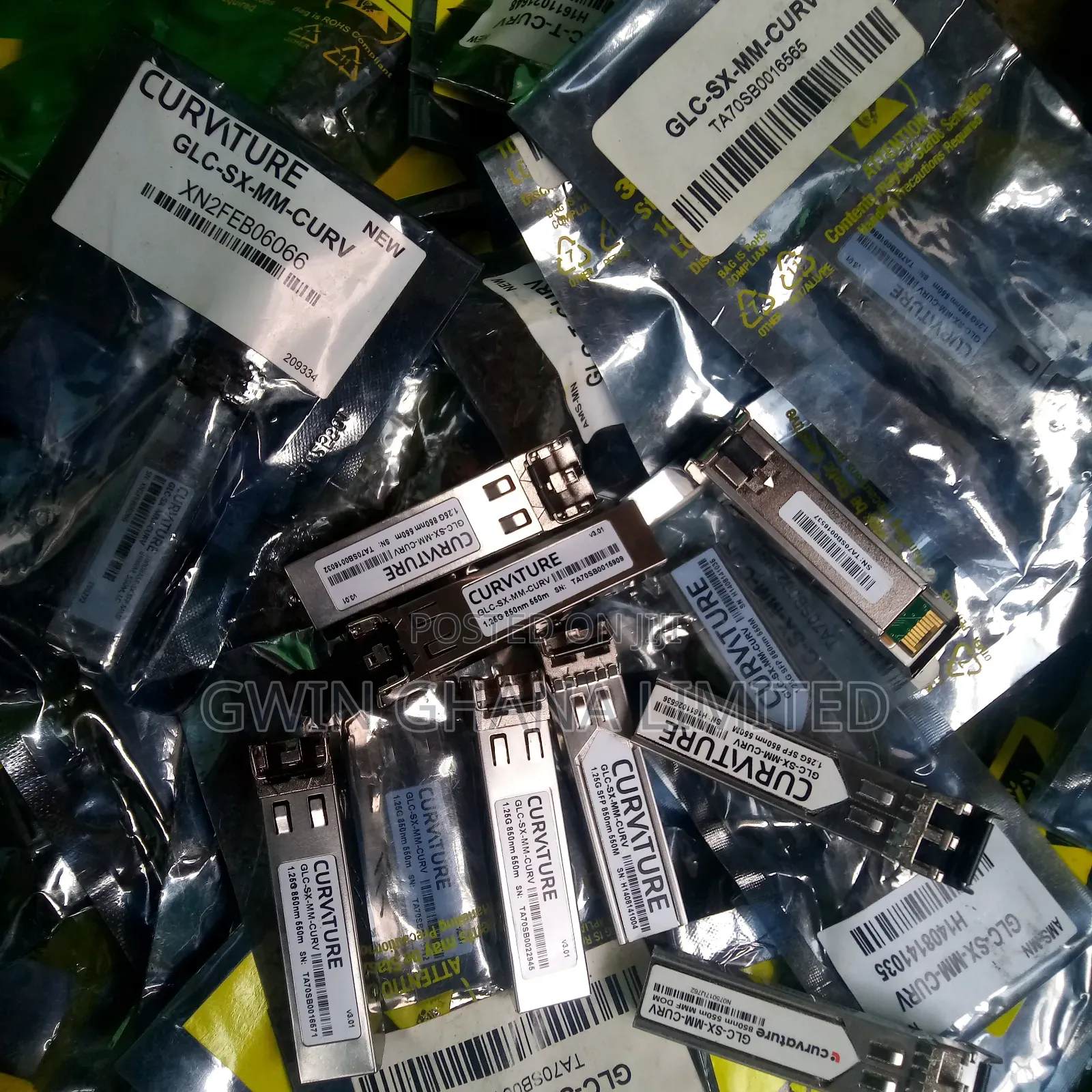 Cisco Curvature GLC-Sx-MMD-Curv 1.25g SFP 850nm 550m.