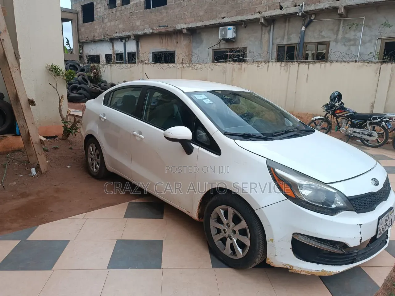 Kia Rio 2016 White