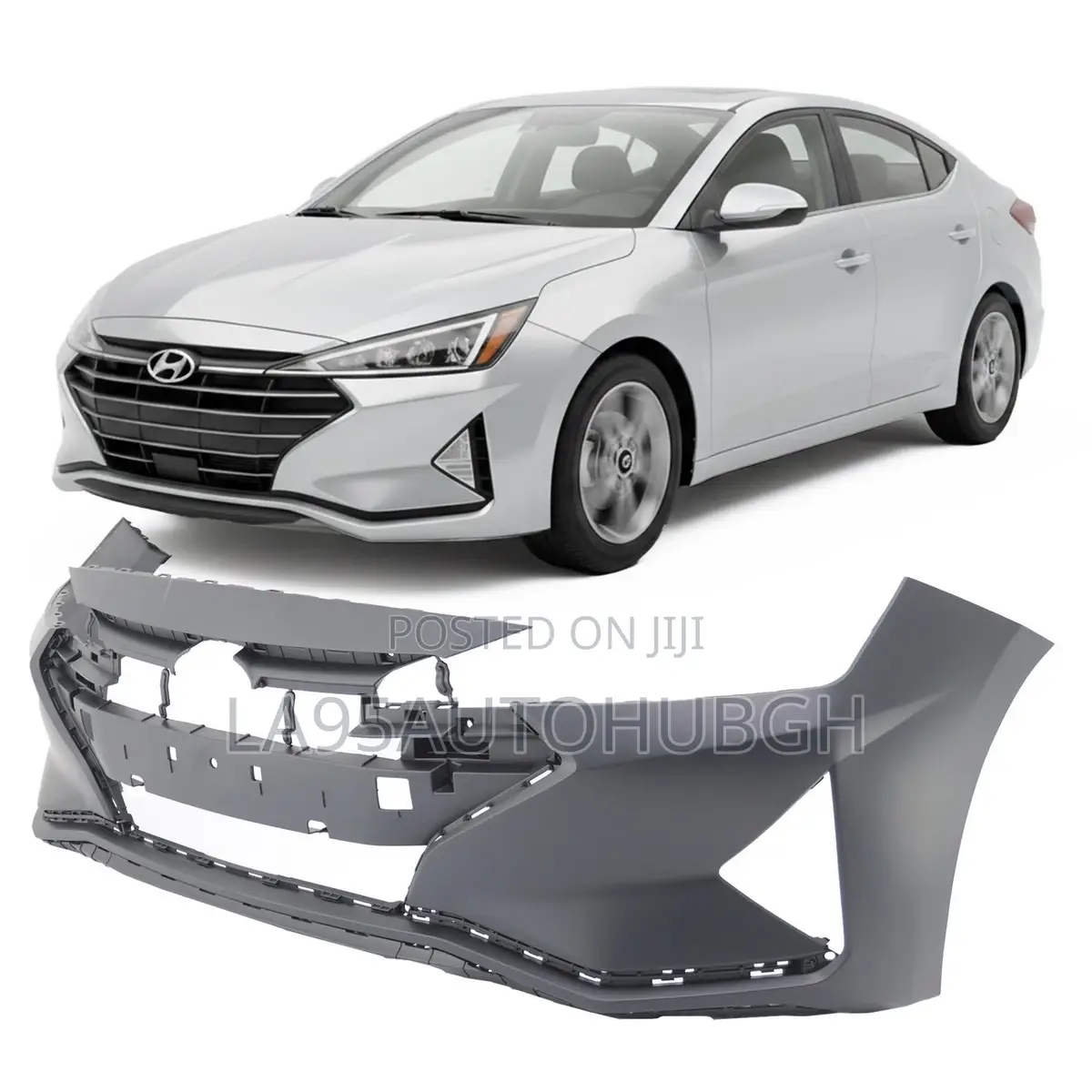 Hyundai Elantra 2019,2020 Front Bumper (Empty)