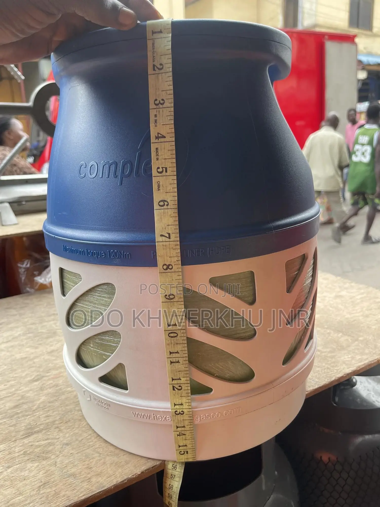 6kg Fiberglass Cylinder