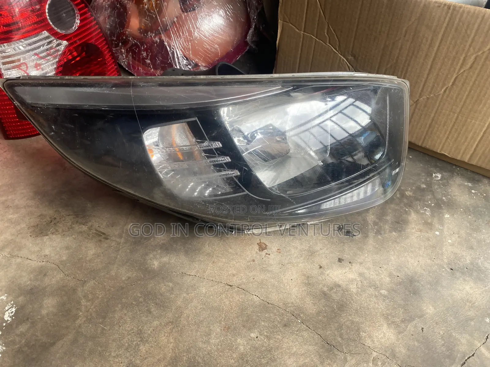 Kia Picanto 2017 Headlight