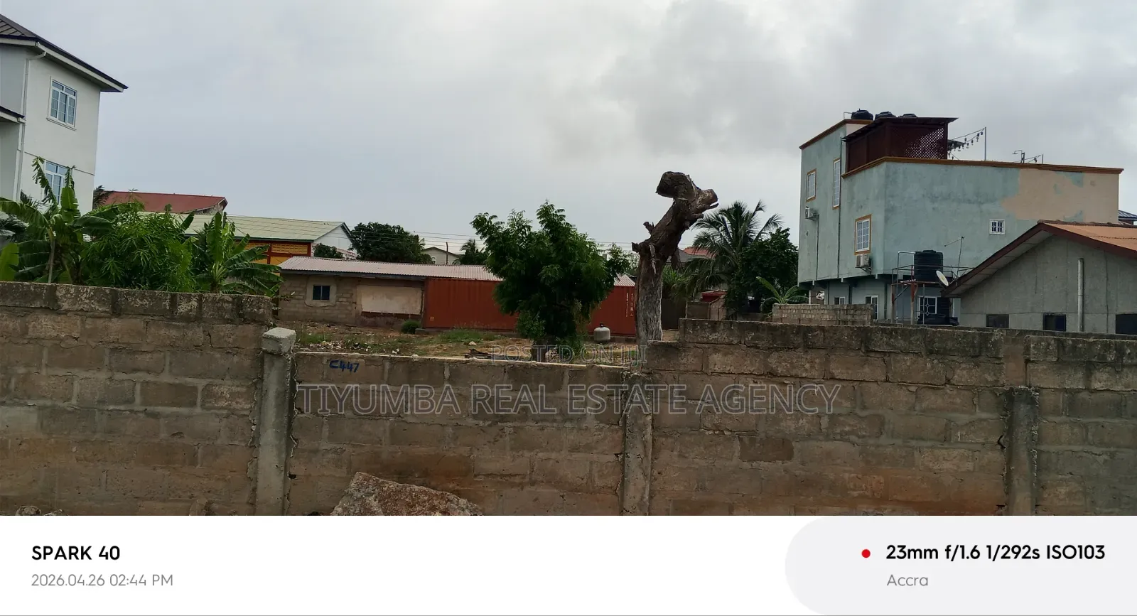 2 Plots of Land for Sale at Tseaddo Accra Ghana.