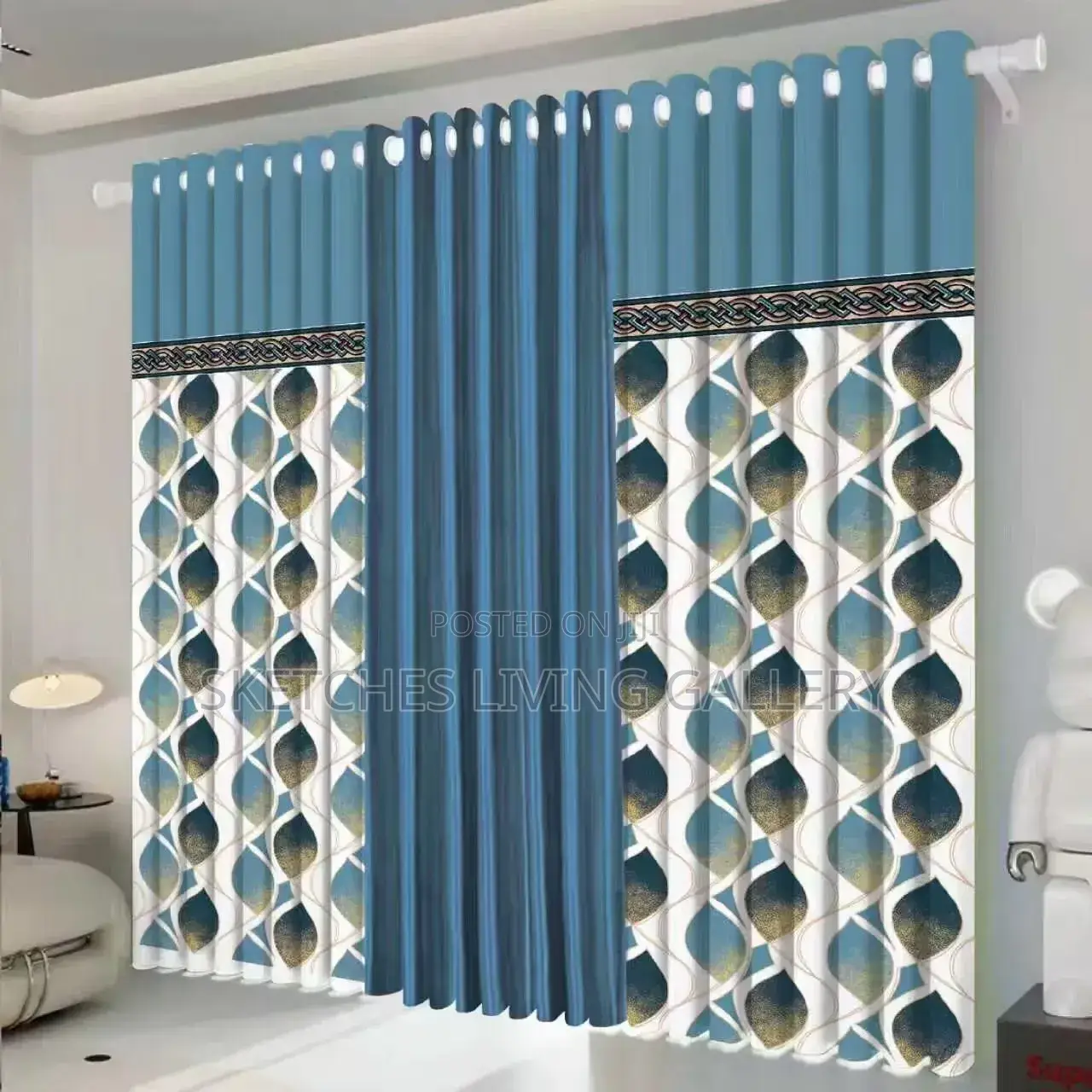 3 Pieces Sunblock Curtains- Control Light Your Way