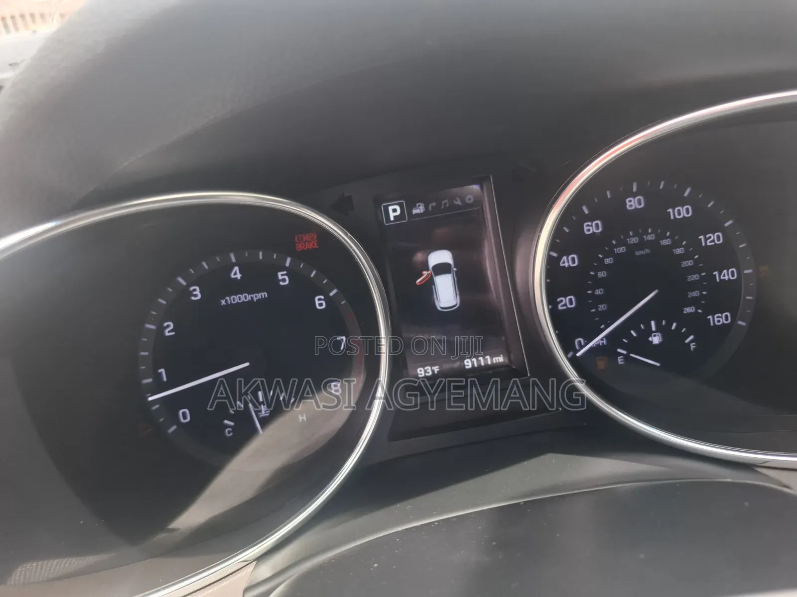 Hyundai Santa Fe SE Ultimate AWD 2017 Gray