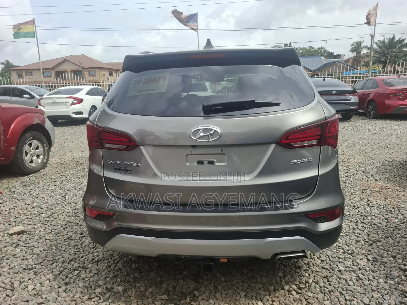 Hyundai Santa Fe SE Ultimate AWD 2017 Gray