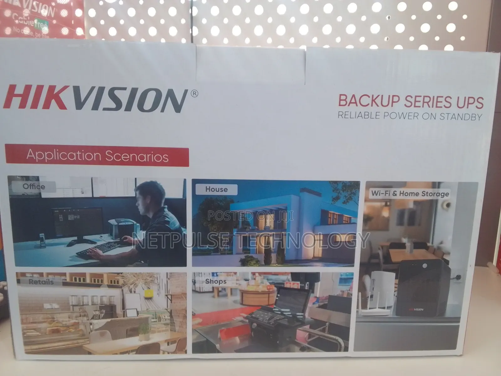 Hikvision 1200va/720w - Backup Ups With Built-in-Battery