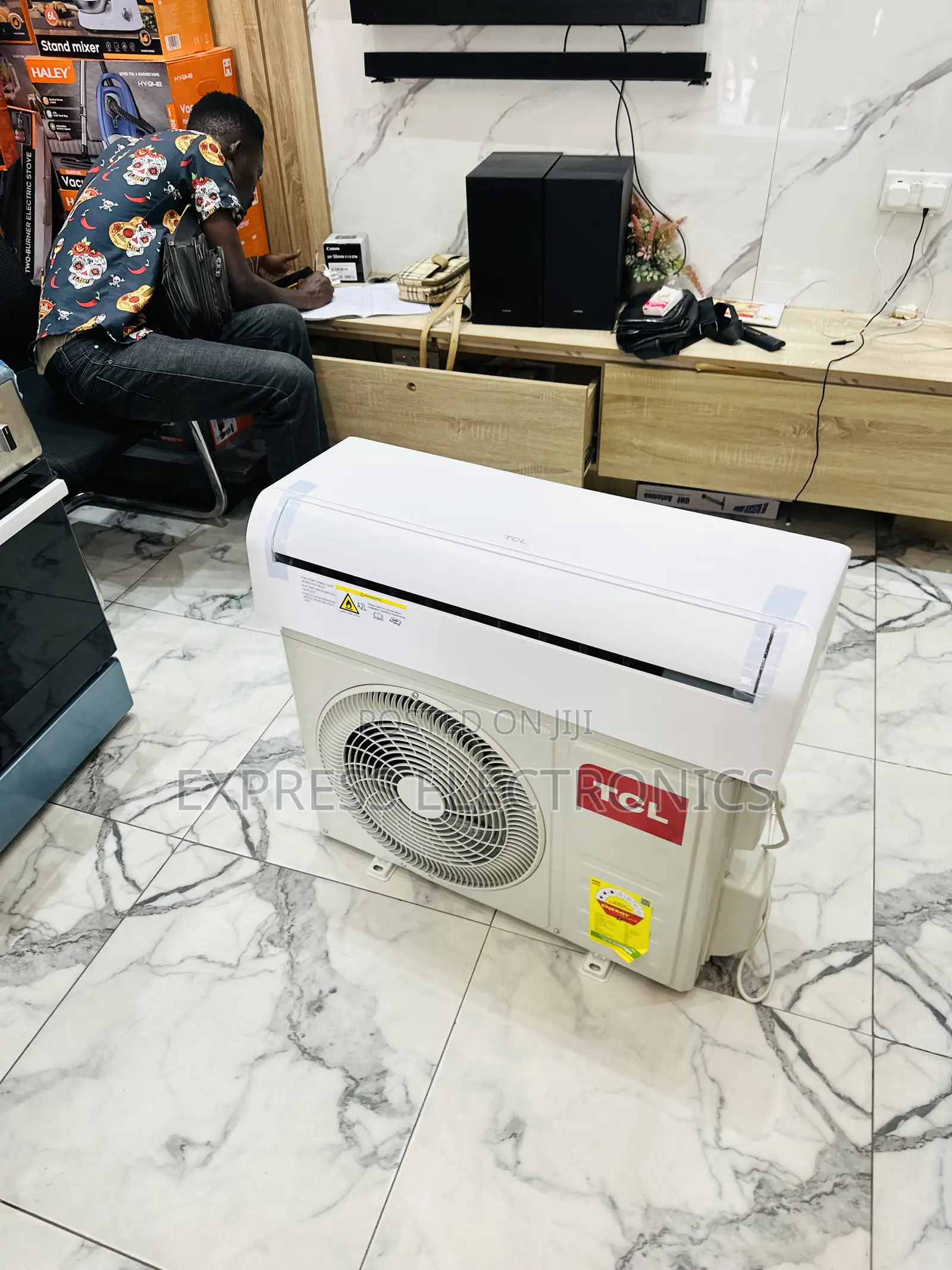 Text 10gig Store for TCL 1.5hp Split R410 Gas White